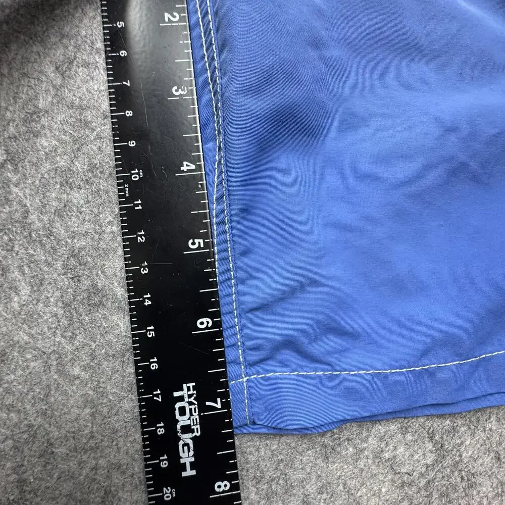 Polo Ralph Lauren Shorts Mens Large Blue Swim Trunks Mesh Lined Cargo Pocket